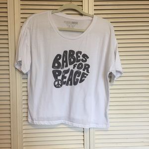 Amuse Society Babes For Peace Tee